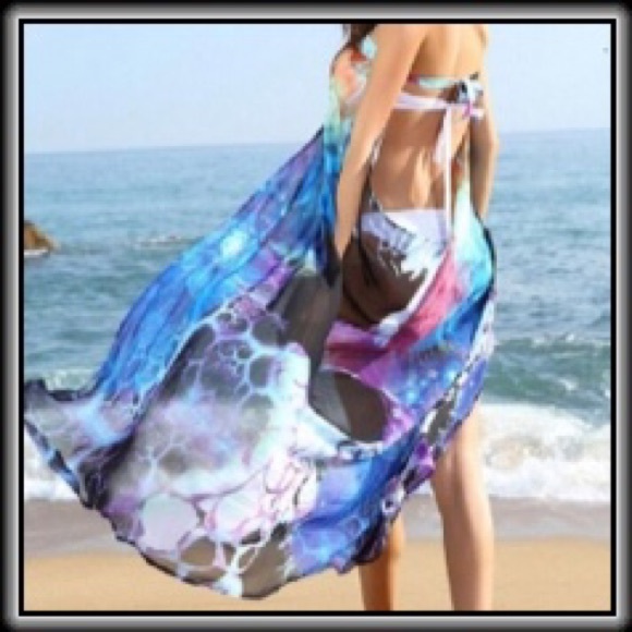 SWIMSUIT BEACH COVER-UP                   🎉HPX8🎉 - Picture 2 of 5