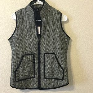 NWT Herringbone Vest (Not J. Crew)