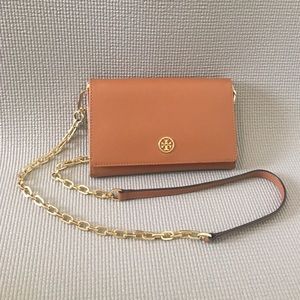 Tory Burch Robinson Chain Wallet