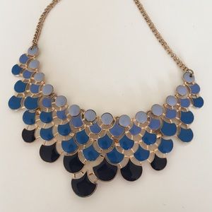 Blue tones necklace
