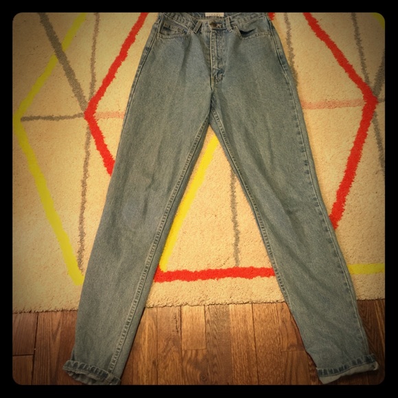 American Apparel High-Waist 1990's mom jeans.