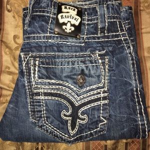 Men's Rock Revival Lionel jeans