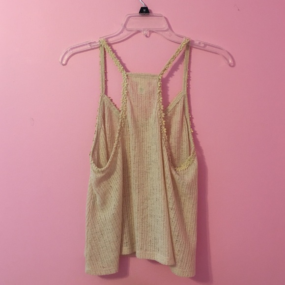 Cream Tank Top - Picture 2 of 2