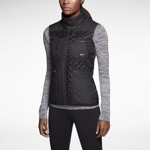 Nike women's black vest