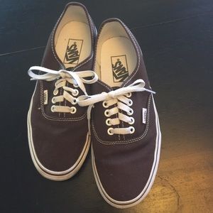 Brown Vans "Authentic"