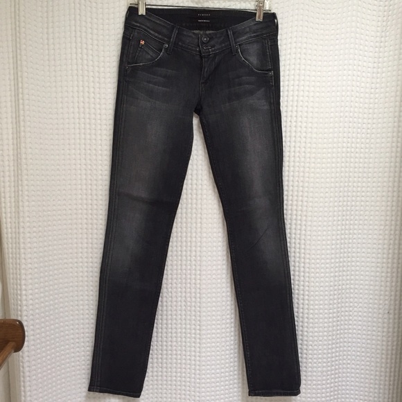 Hudson Dark Gray Skinny Jeans