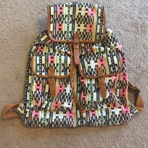 Boho Colorful Backpack