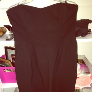 New York and Company (NY&Co) black strapless dress