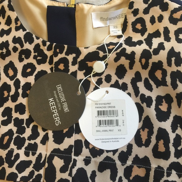 Finders Keepers leopard Paradise Dress size XS - Picture 3 of 4