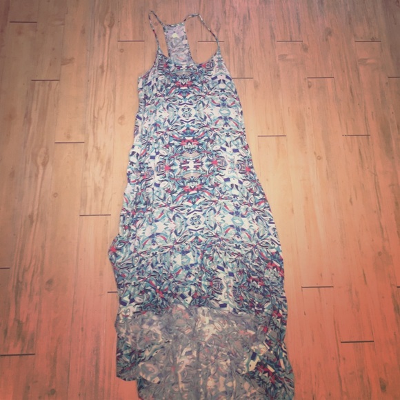 Element slight high low maxi dress