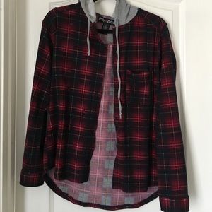 Flannel Hoodie