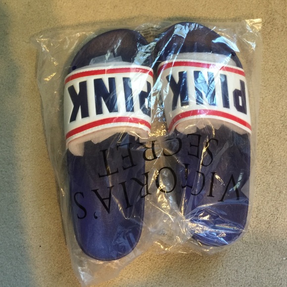 Brand new vs pink red white and blue sandals