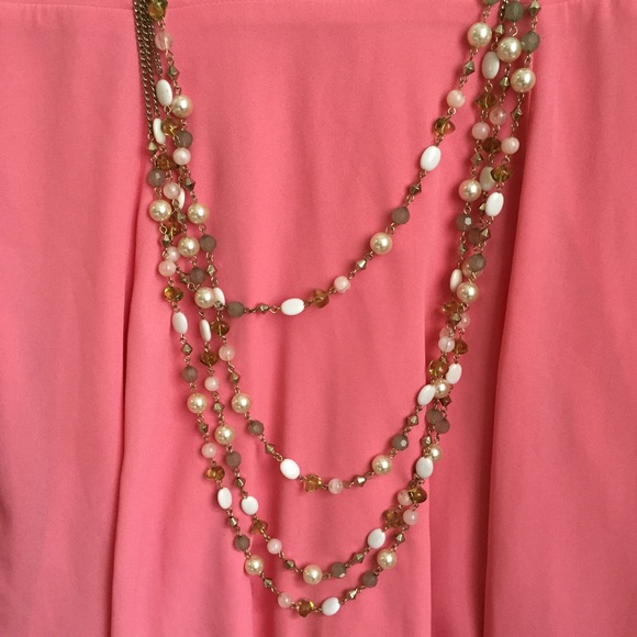 Beaded Layered Necklace