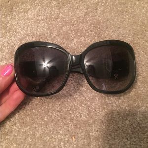 COACH over sized sunglasses.