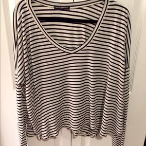 Brandy Melville long sleeve striped top