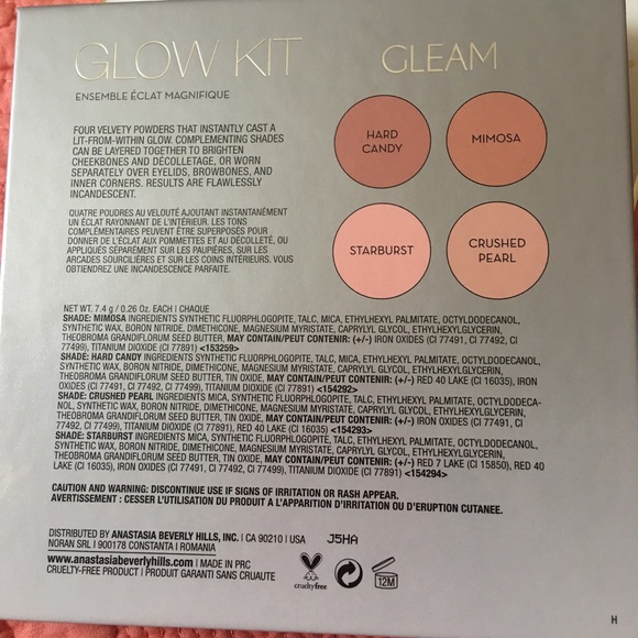 ❌SOLD❌Anastasia Beverly Hill Glow Gleam Kit - Picture 4 of 4