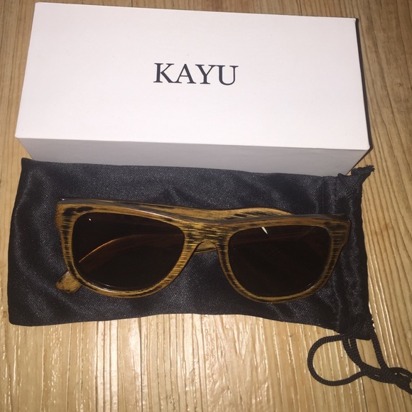 Wood sunglasses