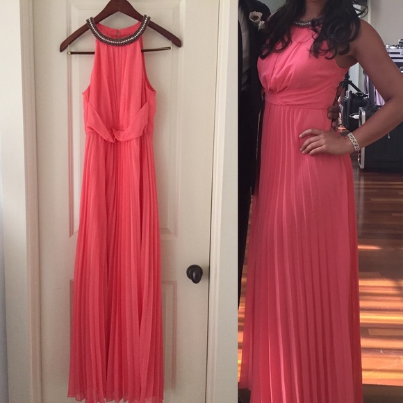 Formal coral dress