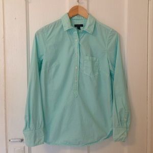 J. Crew popover button down