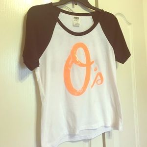 Victoria Secrets Baltimore Orioles Baseball Tee