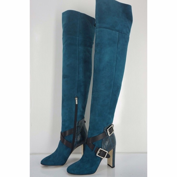 New Jimmy Choo 'Doma' over the knee suede boots