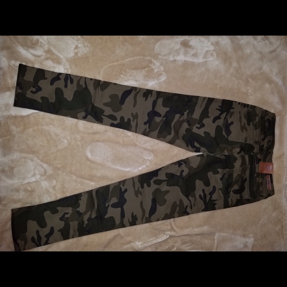Military skinny jeans