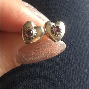 Pandora Heart Earrings