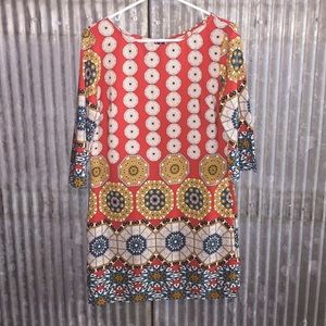 pattern dress
