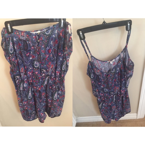 CUTE BOHO CHIC AMERICAN EAGLE ROMPER