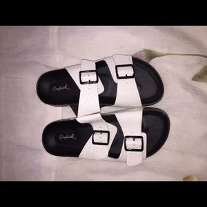 White Sandals