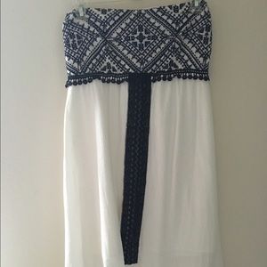Boho Strapless Sundress