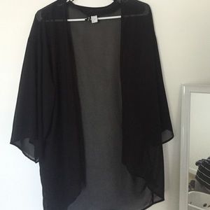 Black kimono