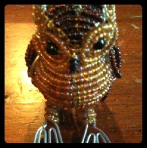 Beaded Owl
