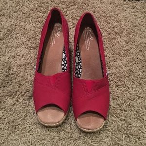 Red Toms Heels