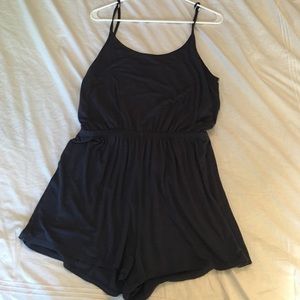 Blue-grayish romper