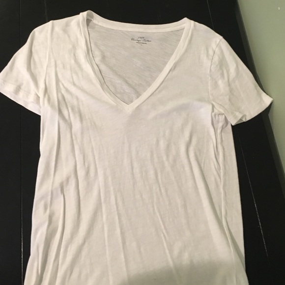 White J. Crew vintage tee