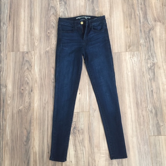 🚫SOLD American eagle hi rise jeggings cafe