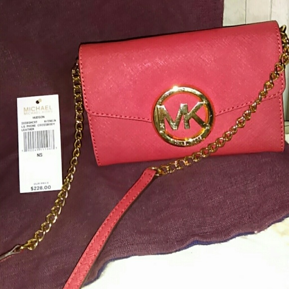 Michael Kors crossbody leather