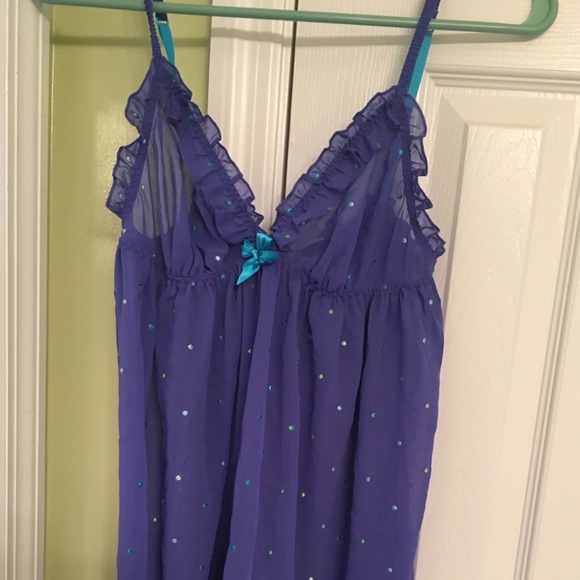 PRICE REDUCED!! Blue VS baby doll nightie Medium