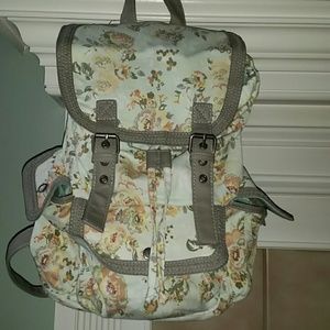 Floral Bookbag