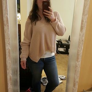 H&M baby pink sweater