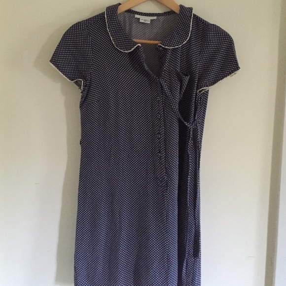 Urban Outfitters Poka Dot Blue Dress