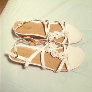 Size 11 White Sandals