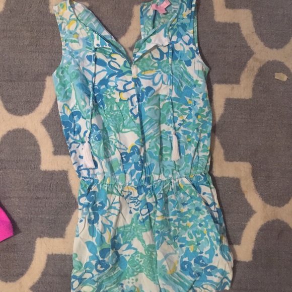 Lily Romper 💙🍍💙