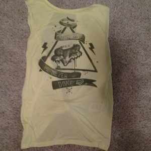 Fox shirt, worn once