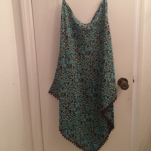 Mudpie one shoulder dress