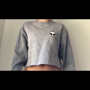 Brandy Melville cropped sweater! Only worn once!