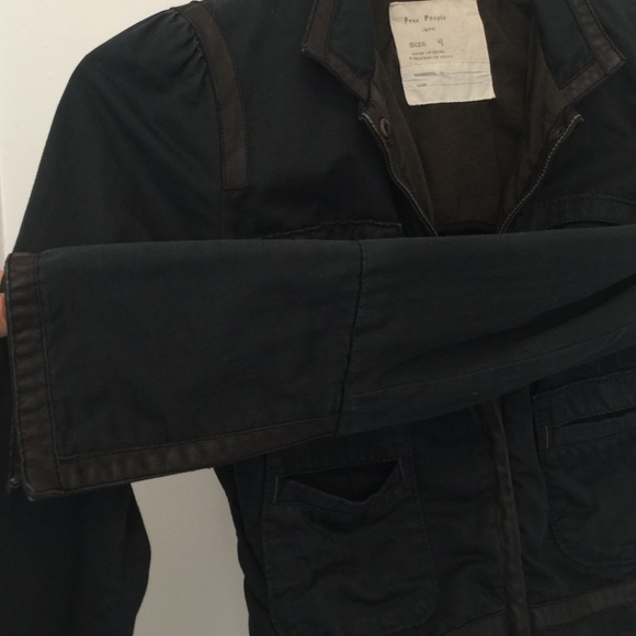 Free People Lined Cotton Jacket - Picture 4 of 4