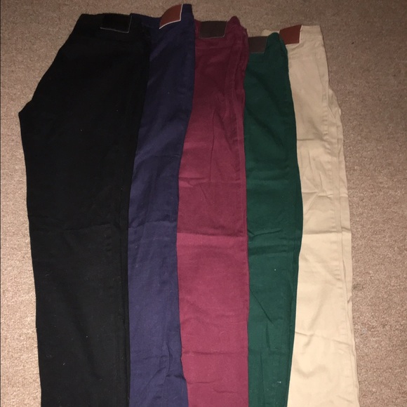 Side zipper H&M high waisted pants 5 pants for $20