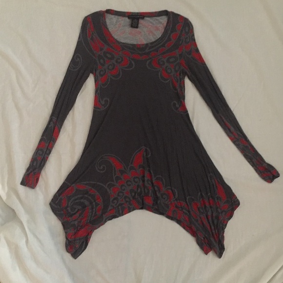 Long Sleeved Flowy Dress